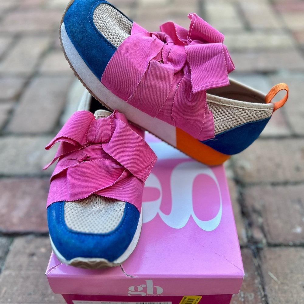 Gianni Bini Girls Trena Big Bow slip on shoe